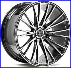 Alloy Wheels 19 Axe CF2 Black Polished Face For Range Rover P38 94-02