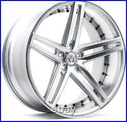 Alloy Wheels 22 Axe EX20 Silver Polished Face For Range Rover P38 94-02