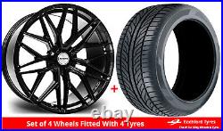 Alloy Wheels & Tyres 19 Riviera RF101 For Land Rover Range Rover P38 94-02