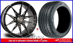 Alloy Wheels & Tyres 20 Riviera RF107 For Land Rover Range Rover P38 94-02