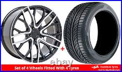 Alloy Wheels & Tyres 20 Velare VLR08 For Land Rover Range Rover P38 94-02