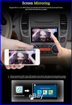 Android 7.1 2-Din 10.1 Touch Screen Quad-Core Car Stereo Radio GPS Wifi 3G/4G