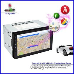 Android 8.0 7 1080P Double 2 Din Touch Quad-Core Car Stereo Radio GPS Wifi