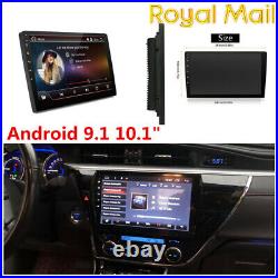 Android 9.1 Touch Screen 2Din 10.1 GPS Quad-core RAM 2GB ROM 32GB Wifi OBD DAB