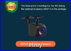 Android Auto 10.95 2K Single DIN Head Unit CarPlay 6+64G Navigation TouchScreen