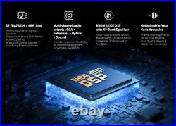 Android Auto 10.95 2K Single DIN Head Unit CarPlay 6+64G Navigation TouchScreen