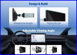 Android Auto 10.95 2K Single DIN Head Unit CarPlay 6+64G Navigation TouchScreen