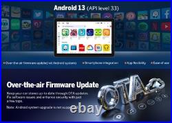 Android Auto 10.95 2K Single DIN Head Unit CarPlay 6+64G Navigation TouchScreen