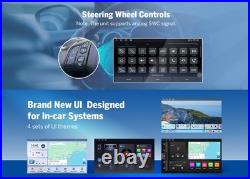 Android Auto 10.95 2K Single DIN Head Unit CarPlay 6+64G Navigation TouchScreen