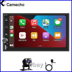 Apple Carplay Android 11 Car Radio Stereo GPS Sat Navi Wifi MP5 2 Din MIC Camera Apple Carplay Android 11 Car Radio Stereo GPS Sat Navi Wifi MP5 2 Din MIC Camera