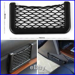 Auto Car Interior Body Edge Black Elastic Net Storage Phone Holder Accessories