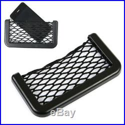 Auto Car Interior Body Edge Black Elastic Net Storage Phone Holder Accessories