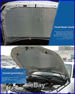 Car Engine Bonnet Acoustic Insulation Deadening Heat Shield Floor Mat 10mm 1X1.4