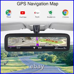 Car GPS 4G Android Dash Cam Dual Camera Recorder Night Driving Recorder Mirror