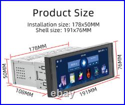 Car Radio Stereo Audio Player WiFi GPS Navigation Bluetooth Mirror Link 2+32G Car Radio Stereo Audio Player WiFi GPS Navigation Bluetooth Mirror Link 2+32G