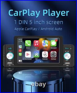 Car Stereo For Apple Carplay Android Auto FM Radio MP5 Player 5in 1Din HeadUnit