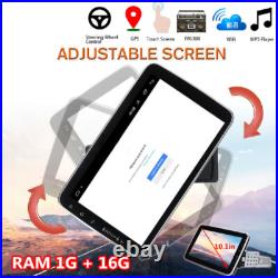 Car Stereo Radio Rotatable Android 10.1 Quad-core GPS Navigation Multimedia Kit