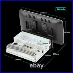 Car Stereo Radio Rotatable Android 10.1 Quad-core GPS Navigation Multimedia Kit