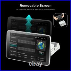 Car Stereo Radio Rotatable Android 10.1 Quad-core GPS Navigation Multimedia Kit