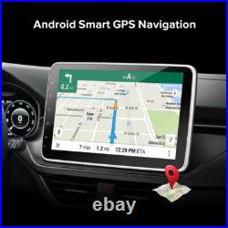 Car Stereo Radio Rotatable Android 10.1 Quad-core GPS Navigation Multimedia Kit