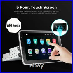 Car Stereo Radio Rotatable Android 10.1 Quad-core GPS Navigation Multimedia Kit