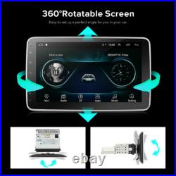 Car Stereo Radio Rotatable Android 10.1 Quad-core GPS Navigation Multimedia Kit