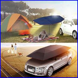 Car Vehicle Tent Sunshade Roof Cover Umbrella Anti-UV Semiautomatic Foldable