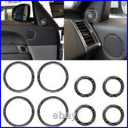 Carbon Fiber Interior Full Kit Sticker Set For Range Rover 2014-17