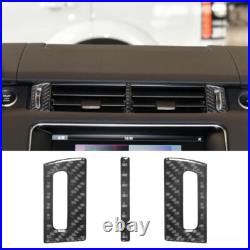 Carbon Fiber Interior Full Kit Sticker Set For Range Rover 2014-17