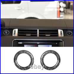 Carbon Fiber Interior Full Kit Sticker Set For Range Rover 2014-17