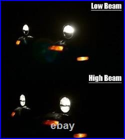 Classic Car LED Headlight 7? Pair DRL Headlamp E Approved 720 Morgan Caterham