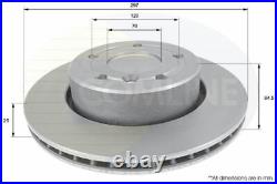 Comline Front Brake Discs Set Braking Discs Pair Oe Replacement Adc1306v