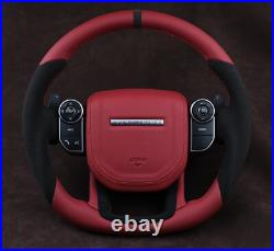 Complete Land Range Rover Sport L494 custom Steering wheel Flat bottom thick