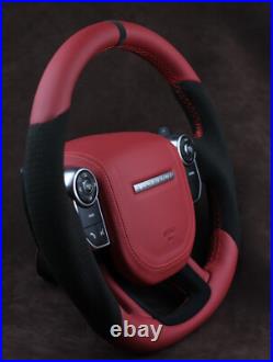 Complete Land Range Rover Sport L494 custom Steering wheel Flat bottom thick