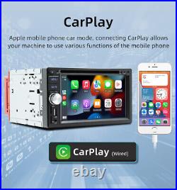 DVD Player For Cars 2DIN MP5 Player Carplay Android Auto Radio Bluetooth FM USB