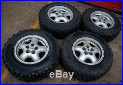 Discovery 2 Range Rover P38 Alloy Technic Amazon MT Mud Tyre x4 Offroad wheels