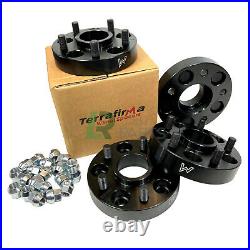 Discovery 2 & Range Rover P38 New Terrafirma 30mm Black Wheel Spacers Spacer Set