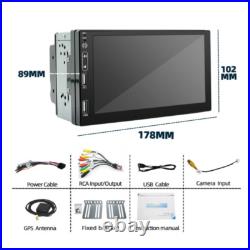 Double 2 Din 7in Car Stereo Radio Bluetooth GPS USB FM Android Auto MP5 Player Double 2 Din 7in Car Stereo Radio Bluetooth GPS USB FM Android Auto MP5 Player