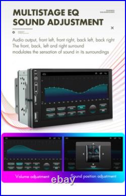 Double 2 Din 7in Car Stereo Radio Bluetooth GPS USB FM Android Auto MP5 Player Double 2 Din 7in Car Stereo Radio Bluetooth GPS USB FM Android Auto MP5 Player