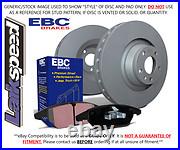 EBC Rear Discs & Ultimax Pads for Landrover Range Rover (P38) 3.9 (94 96) EBC Rear Discs & Ultimax Pads for Landrover Range Rover (P38) 3.9 (94 96)