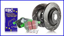 EBC Rear Ultimax Brake Discs Greenstuff Pads for Range Rover P38 2.5TD 9402 EBC Rear Ultimax Brake Discs Greenstuff Pads for Range Rover P38 2.5TD 9402