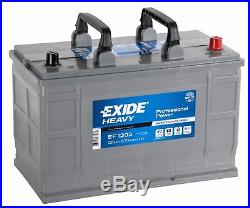 EF1202 Exide Commerical Professional Battery 115AH 870CCA W667SX Type 667