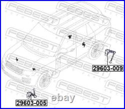 FEBEST 29603-005 Sensor, headlight levelling for LAND ROVER