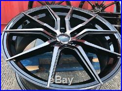 Fits Range Rover 22 Alloy Wheels Velar / Discovery Sport / Evoque Black Pearl