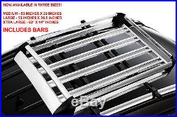 Freelander Discovery Landrover Roof Tray Platform Rack Carry Box Luggage Large