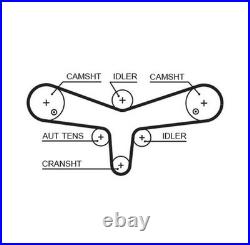 GATES 5624XS Timing Belt Fits Citroen C5 C6 Jaguar F-Pace XF Land Rover Peugeot