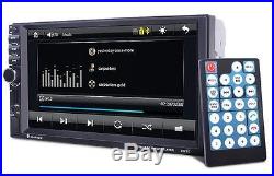 Gps Car Hd 7 2 Din Stereo Mp3 Mp5 Radio Player Aux Bluetooth 8g Memory Card New