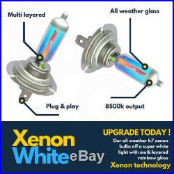 H7 100w Xenon White Super All Weather 499 Halogen Headlight Hid Light Bulbs 12v