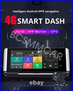 HD Dash Cam Gps Navigation Car DVR Video Recorder Front Rear Camera WIFI ADAS
