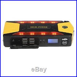 High-Power 82800mAh 4USB Car Jump Starter Emergency Charger Booster with Compass